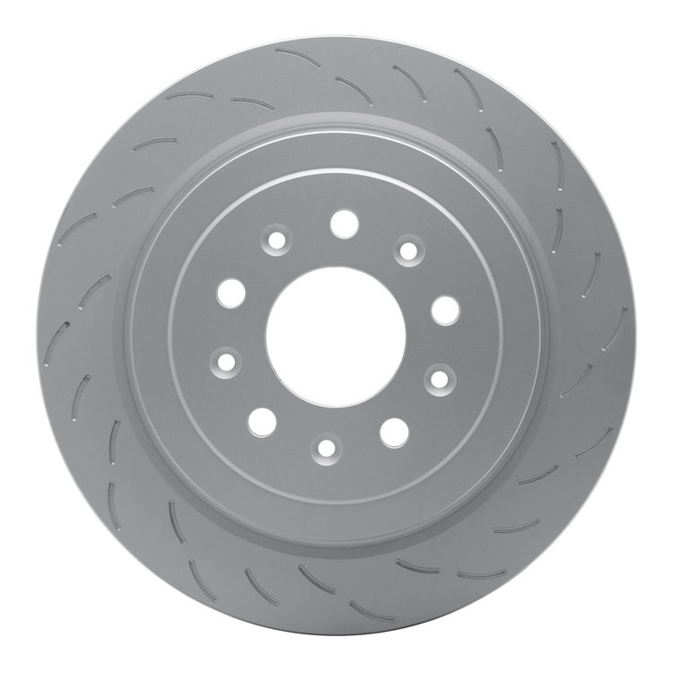 GeoSpec-Coated Slotted Rotor, 2016-2019 GM, Position: Rear Right