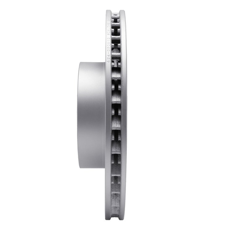 GeoSpec-Coated Drilled Rotor, 2009-2021 Audi/Porsche/Volkswagen, Position: Front Left