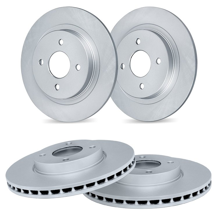 GEO-Carbon Brake Rotor Set, 1998-1998 Mitsubishi, Position: Front & Rear