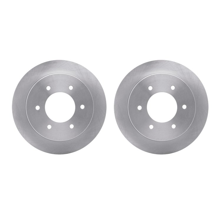 E-Line Blank Brake Rotor Set, 2015-2017 Mitsubishi, Position: Rear
