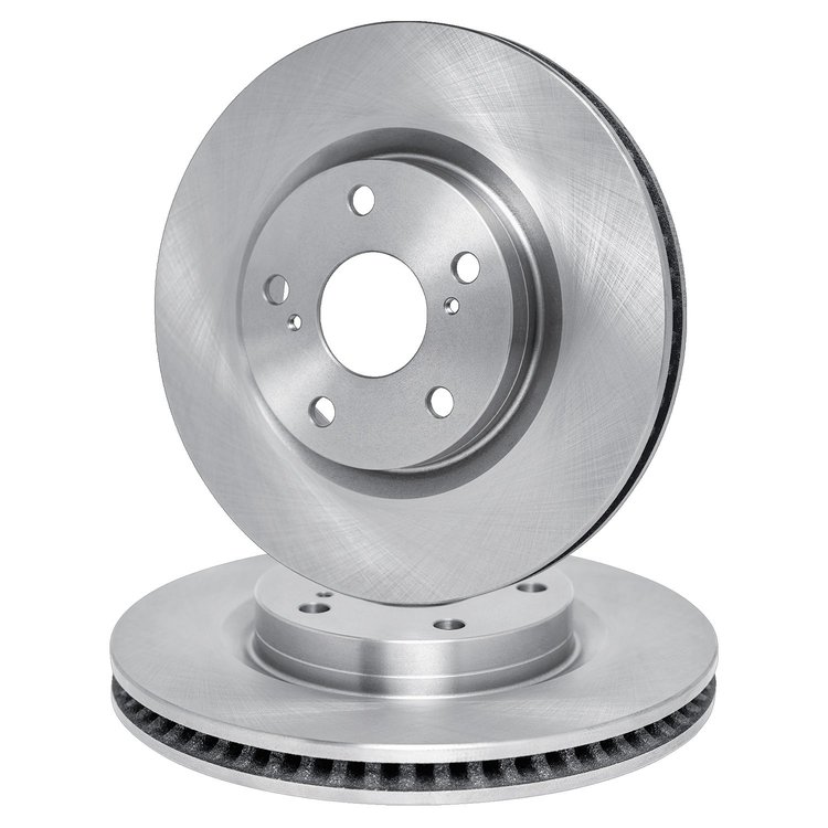 E-Line Blank Brake Rotor Set, 2011-2017 Audi/Porsche/Volkswagen, Position: Front