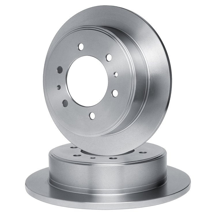 E-Line Blank Brake Rotor Set, 2002-2018 Infiniti/Nissan, Position: Front