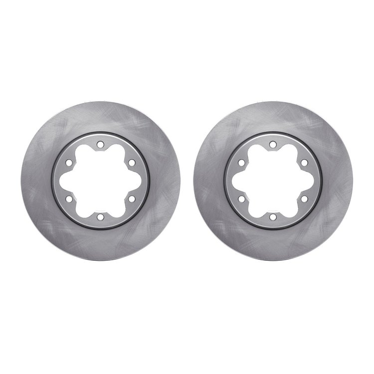 E-Line Blank Brake Rotor Set, 2006-2019 Lexus/Toyota/Scion, Position: Front