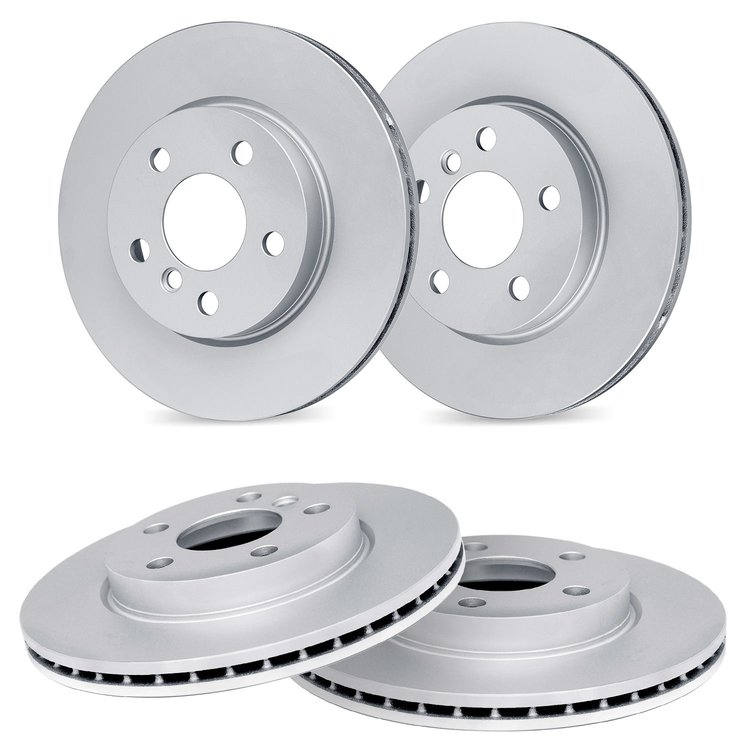Hi-Carbon Cross-Drilled Brake Rotor Set, 1998-1998 Audi/Porsche/Volkswagen, Position: Front & Rear