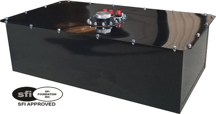 1212CD-L Circle Track Fuel Cell, 22-Gallon, Black SFI 28.3