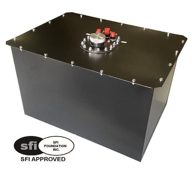 1222CD-L Circle Track Fuel Cell, 22-Gallon, Black SFI 28.3
