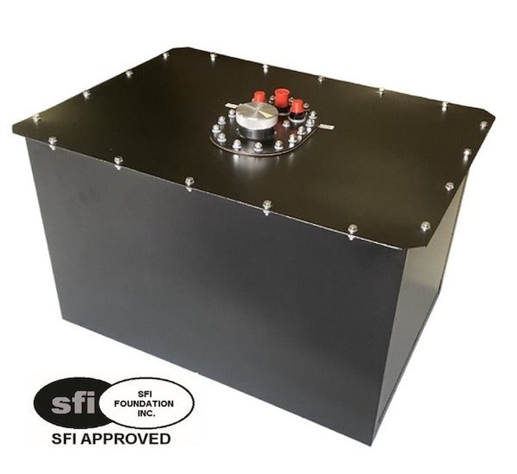 1262CD-L Circle Track Fuel Cell, 26-Gallon, Black SFI 28.3