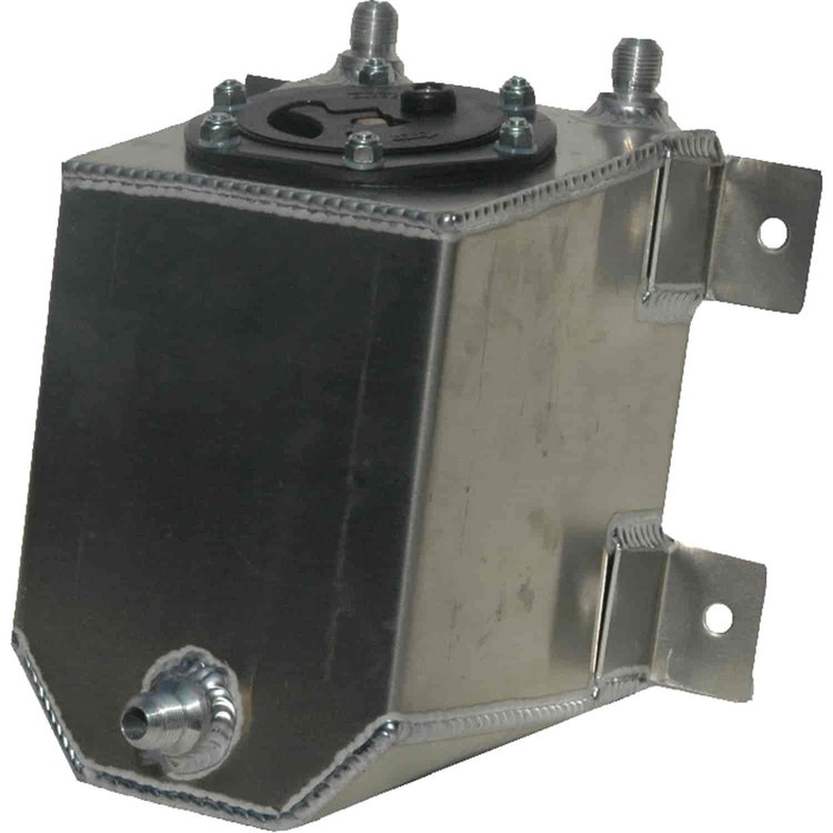 1-Gallon Aluminum Fuel Cell 7" L x 6" W x 8" H