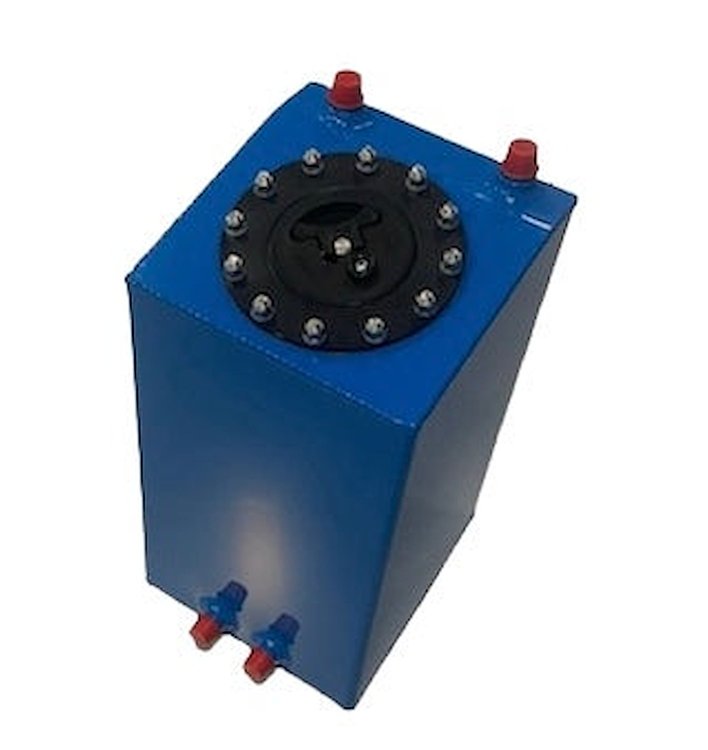 2030AC Aluminum Fuel Cell, 3-Gallon, Blue Powder Coated