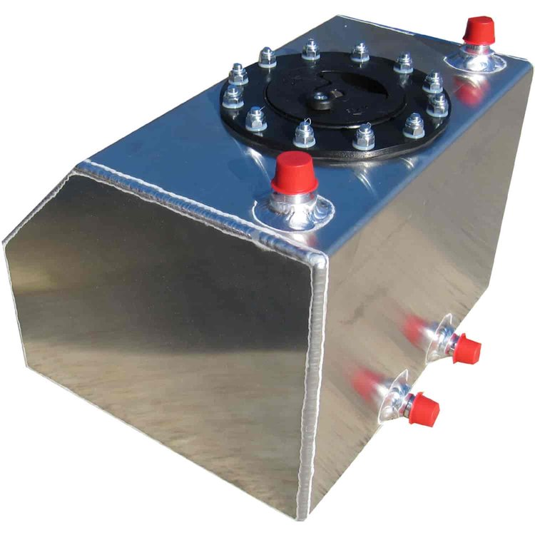 4-Gallon Aluminum Fuel Cell 10'' L x 10'' W x 8'' H
