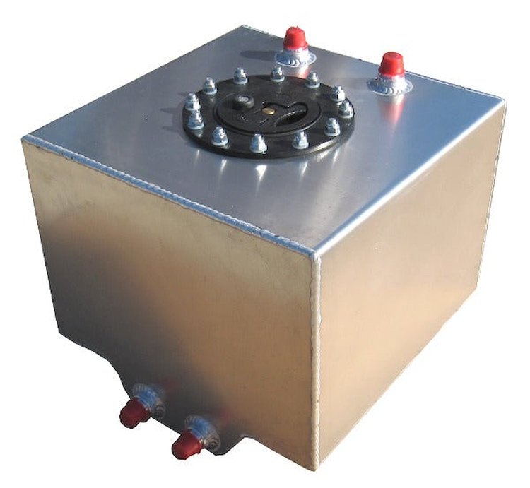 2050A Aluminum Fuel Cell, 5-Gallon, Natural Finish