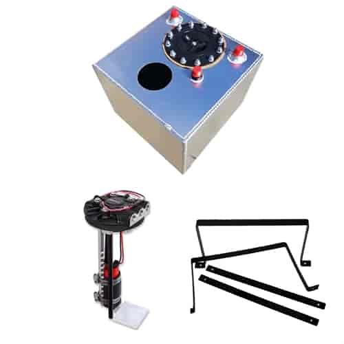 6-Gallon Aluminum EFI Fuel Cell with Holley Pump and Mounts