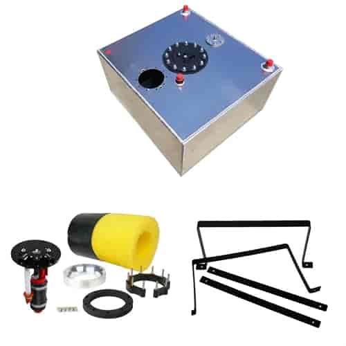 12-Gallon Aluminum EFI Fuel Cell with Aeromotive Pump and Mounts