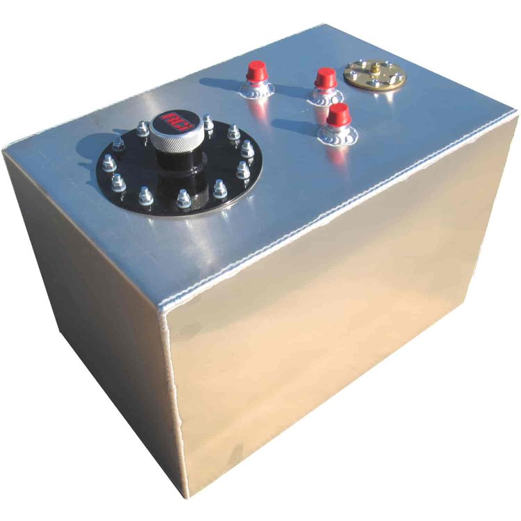 12-Gallon Aluminum Fuel Cell 18" L x 12" W x 12" H