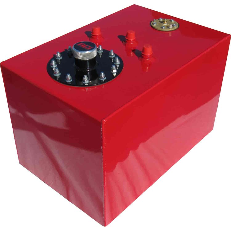 12-Gallon Aluminum Fuel Cell 18" L x 12" W x 12" H