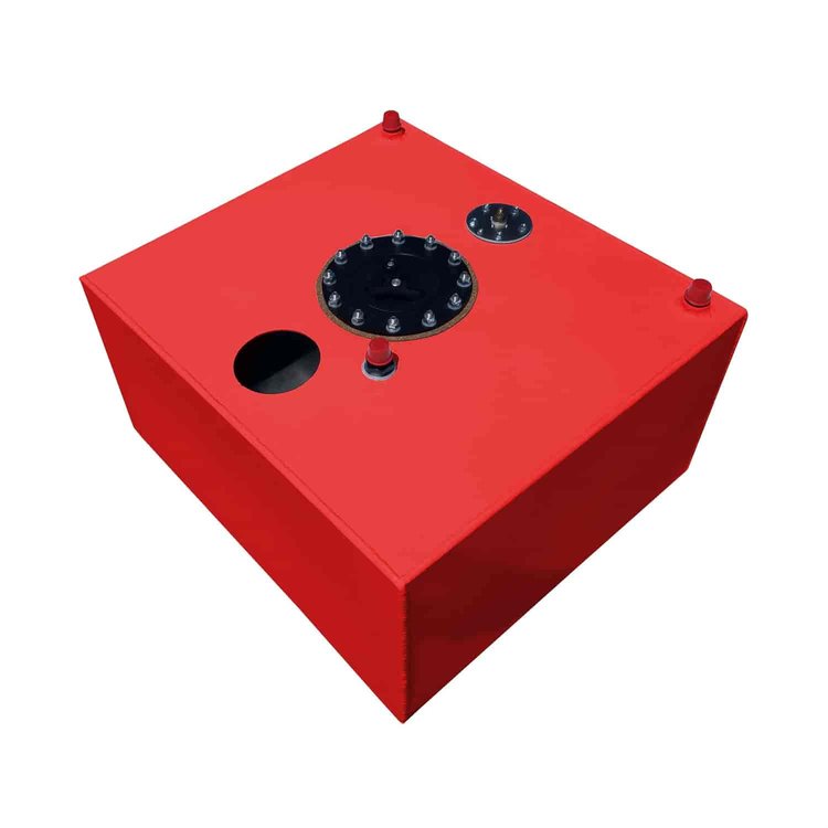 15-Gallon Aluminum EFI Pump Ready Fuel Cell 18 in. L x 20 in. W x 10 in. H - Red