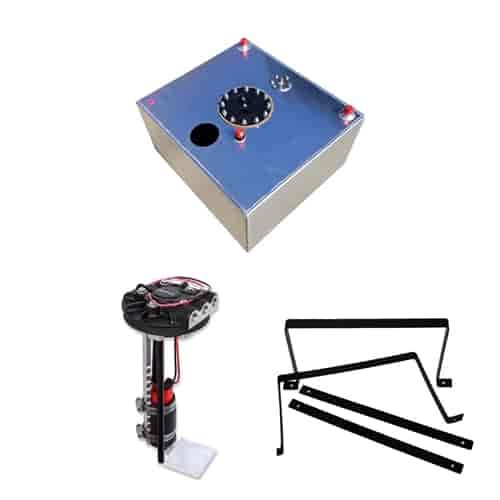 15-Gallon Aluminum EFI Fuel Cell with Holley Pump and Mounts