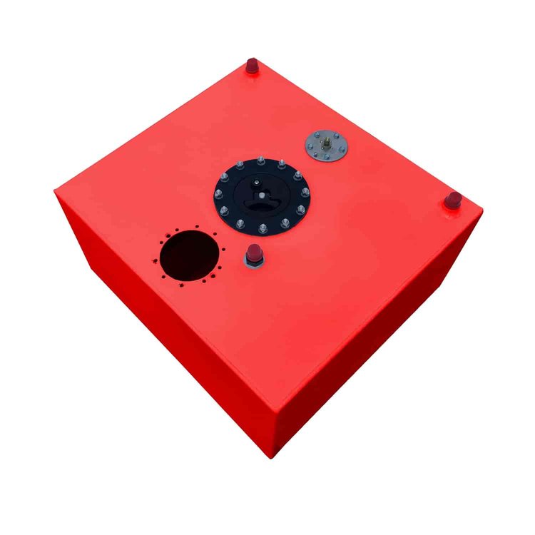 15-Gallon Aluminum EFI Pump Ready Fuel Cell 18 in. L x 20 in. W x 10 in. H - Red