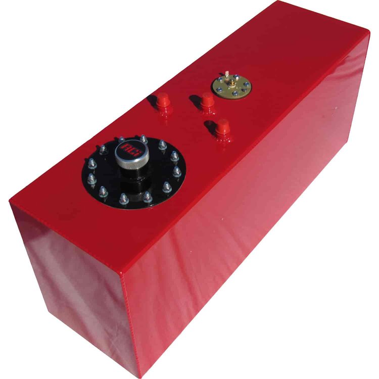 15-Gallon Aluminum Fuel Cell 30" L x 9" W x 12" H