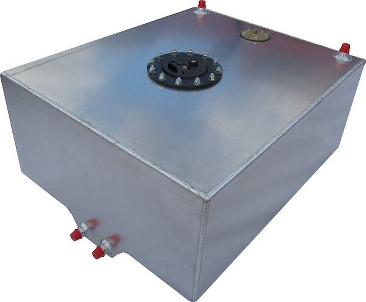 2200AS Aluminum Fuel Cell, 20-Gallon, Natural Finish