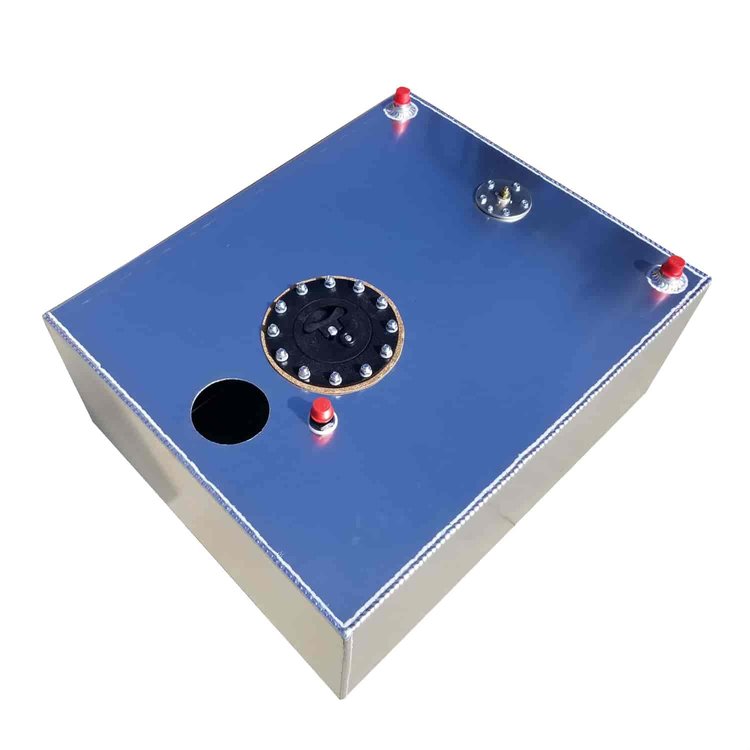 20-Gallon Aluminum EFI Pump Ready Fuel Cell 24 in. L x 20 in. W x 10 in. H - Natural Finish