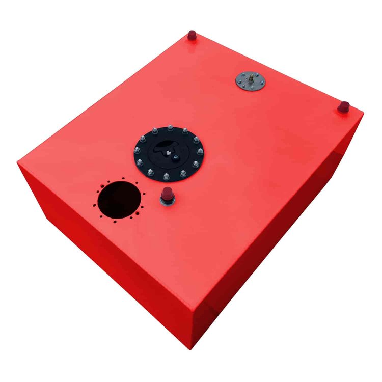 20-Gallon Aluminum EFI Pump Ready Fuel Cell 24 in. L x 20 in. W x 10 in. H - Red