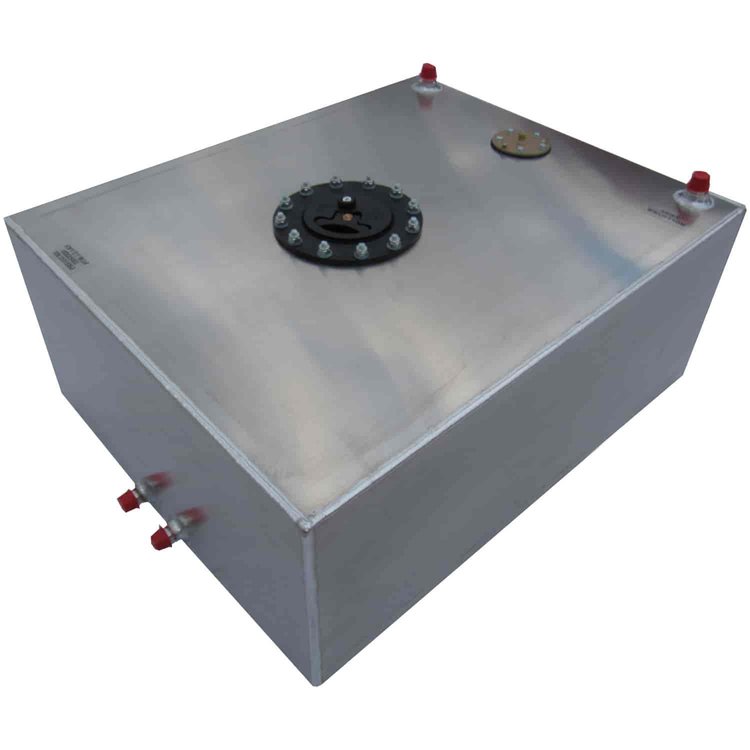 20-Gallon Aluminum Fuel Cell 24" L x 20" W x 10" H