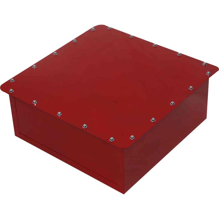 Red Circle Track Steel Shell Capacity: 8 gallons
