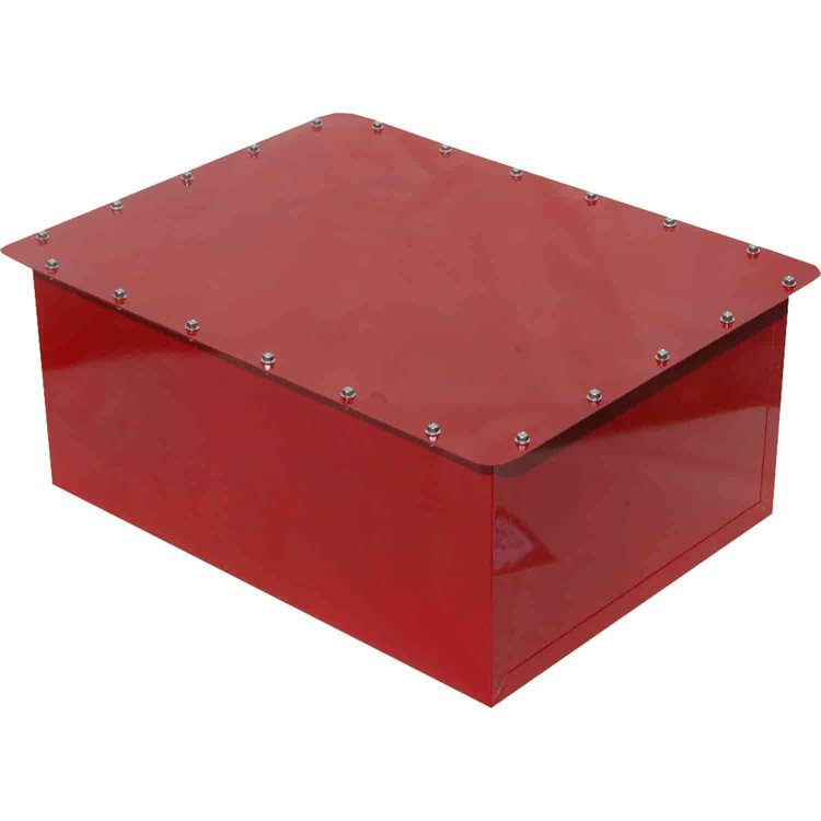 Red Circle Track Steel Shell Capacity: 16 gallons