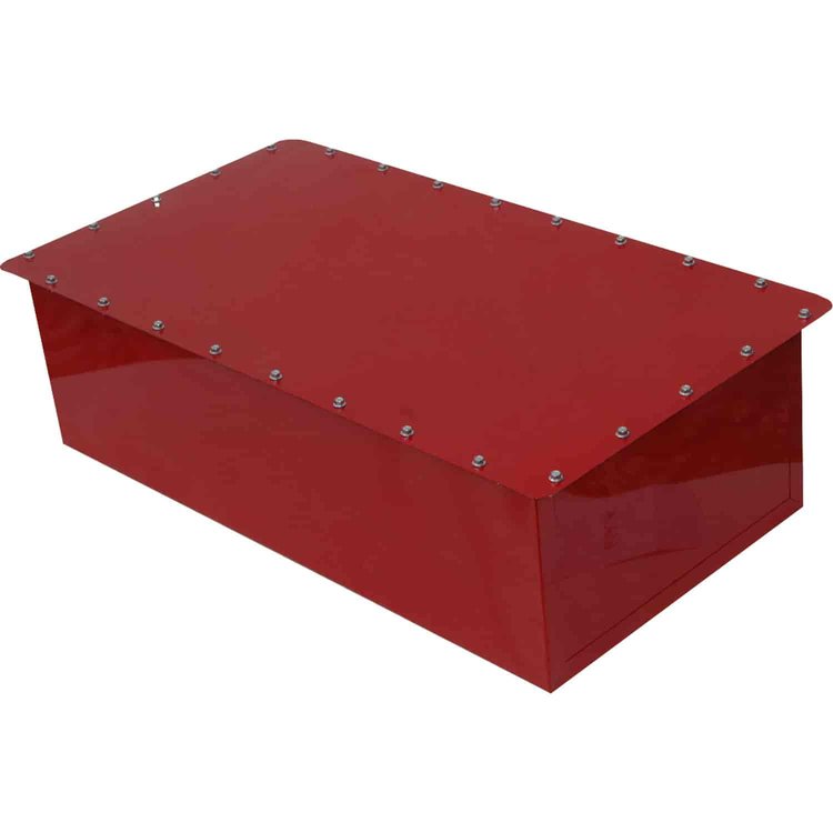 Red Circle Track Steel Shell Capacity: 22 gallons