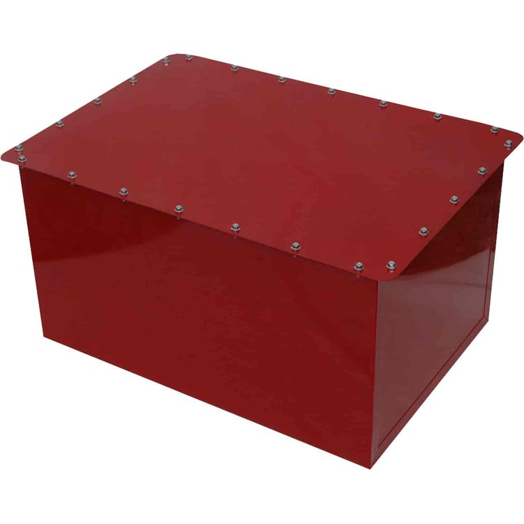 Red Circle Track Steel Shell Capacity: 22 gallons