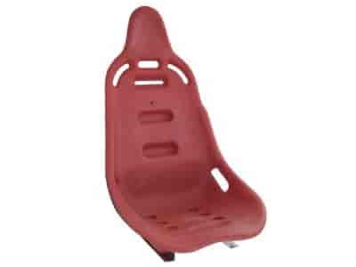Safety Red Poly Hi-Back Seat