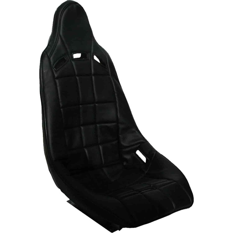 Vinyl Seat Cover Solid Black