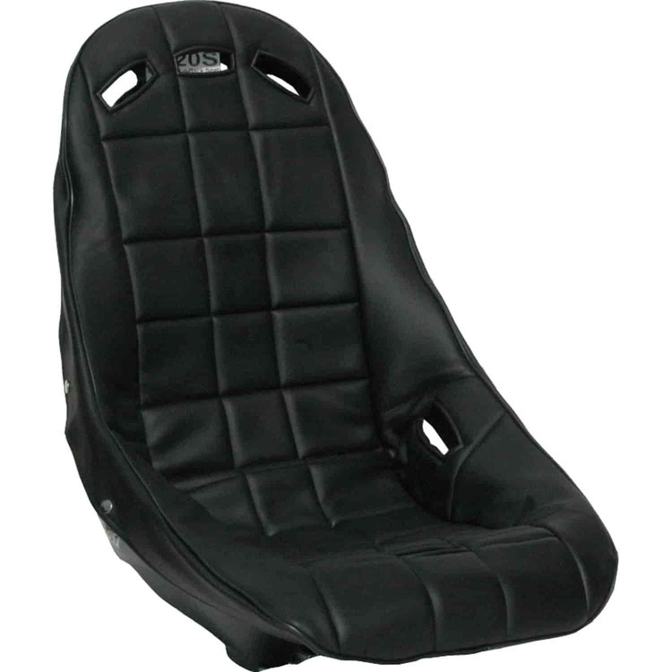 Vinyl Seat Cover Solid Black