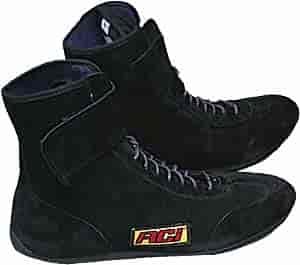 Black High-Top Driving Shoes Size 7