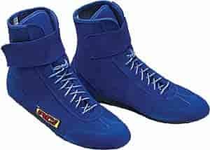 Blue High-Top Driving Shoes Size 10