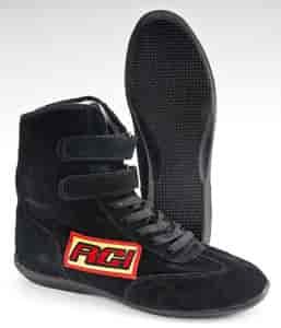 Black High-Top Driving Shoes Size 11