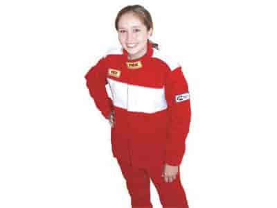Safety M Red JR Single Layer Jacket