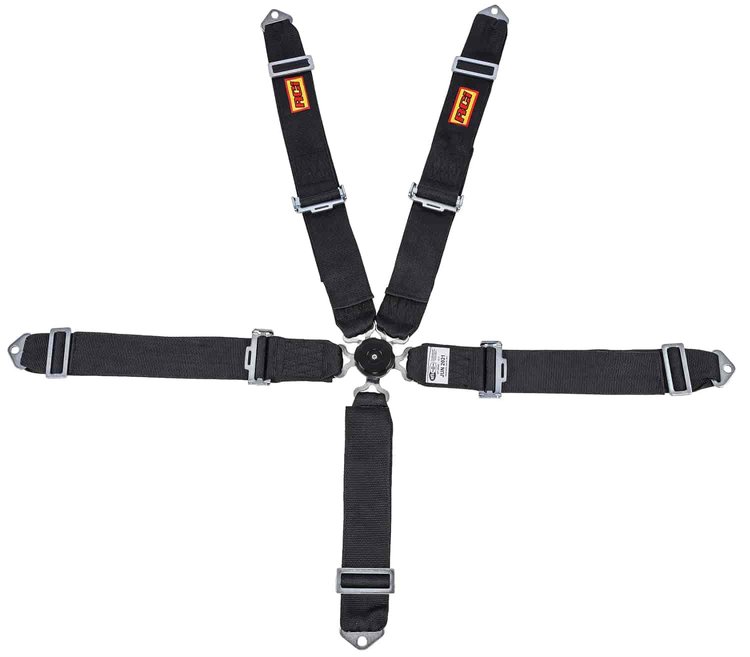 Cam-Lock Type 5-Point Individual Harness Pull-Down Lap Belt Adjusters