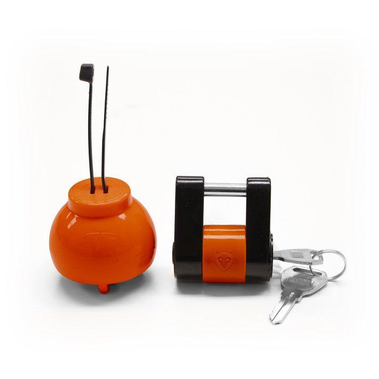 100T12 Anti-Theft Trailer Coupler Ball and Lock
