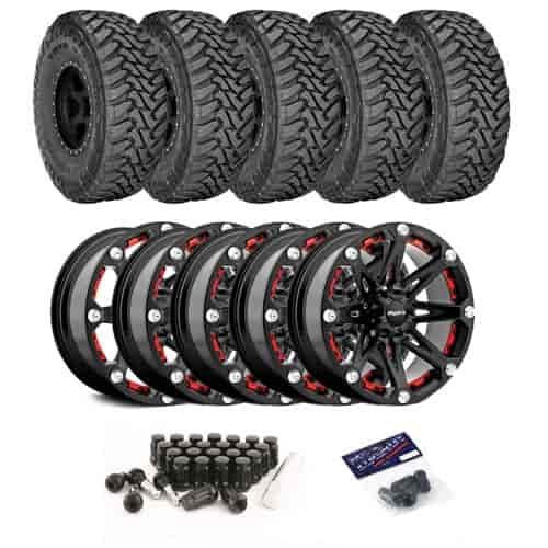 Wheel and Tire Kit for 1987-2006 Jeep Wrangler/1984-2001 Jeep Cherokee