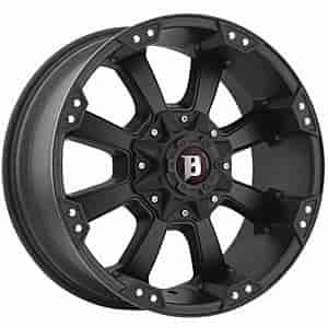 Used - Morax Style 845 Flat Black Wheel Size: 20" x 9"