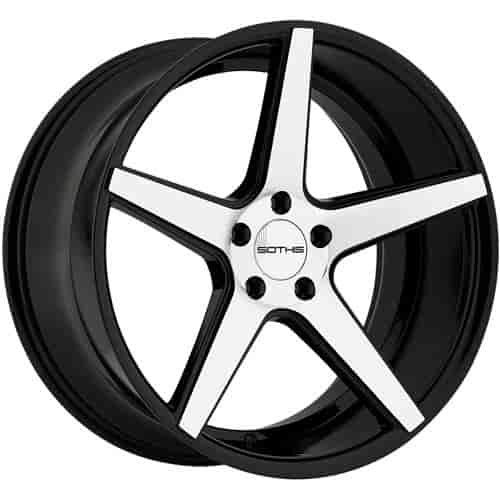 SC005 Gloss Black w/Machined Face Size: 20" x 8.5"