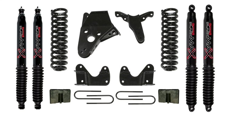 4 in. Suspension Lift Kit for Bronco with Black MAX Shocks 134BHK-B