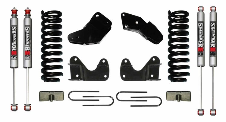 4 in. Suspension Lift Kit for 1983-1997 Ranger with M95 Monotube Shocks 134R2K-M