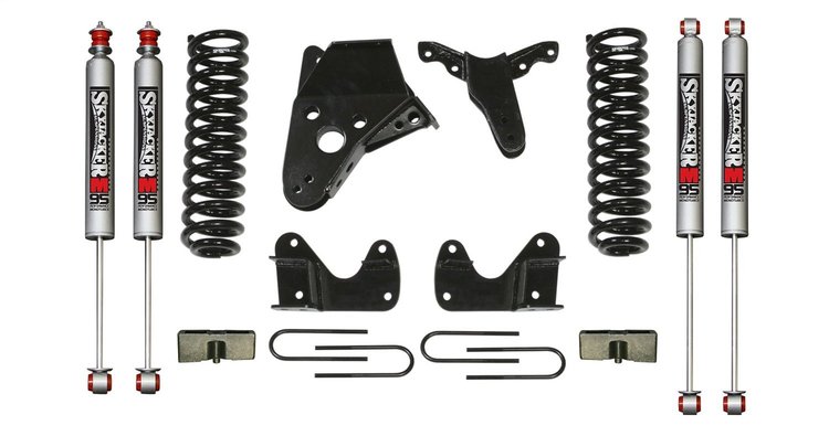 4 in. Suspension Lift Kit for 1983-1997 Ranger with M95 Monotube Shocks 134RHK-M