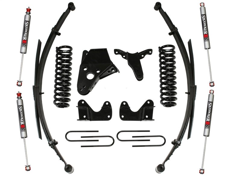 4 in. Suspension Lift Kit for 1983-1997 Ranger with M95 Monotube Shocks 134RHKS-M