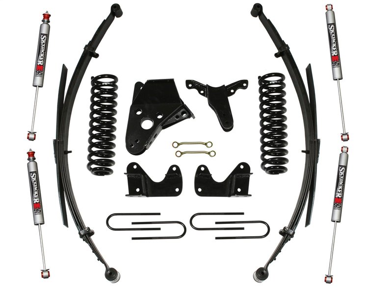 6 in. Suspension Lift Kit for 1984-1990 Bronco II with M95 Monotube Shocks 136BHKS-M