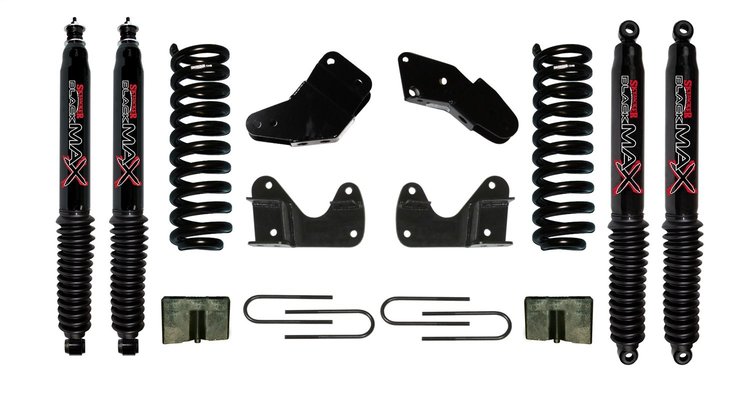6 in. Suspension Lift Kit for 1983-1997 Ranger with Black MAX Shocks 136R2K-B