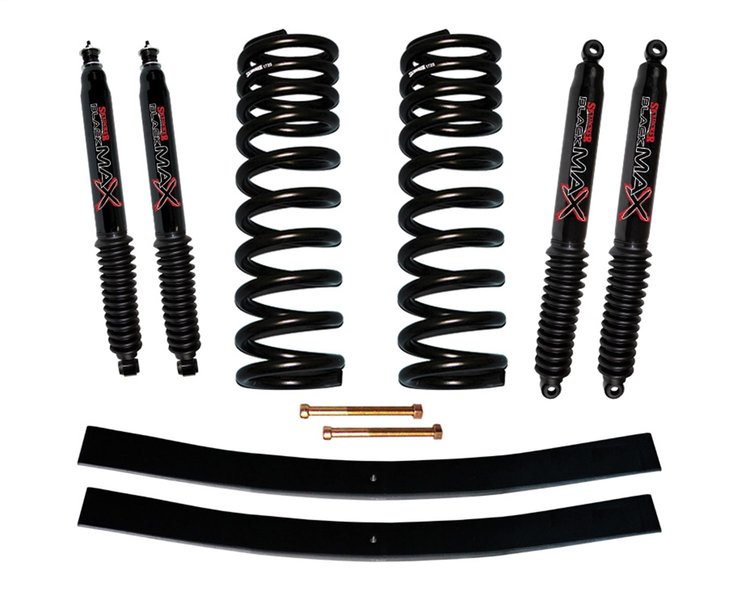 Suspension Lift Kit for 1967-1977 with Black MAX Shocks 172EBK-B